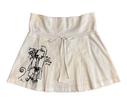 "trust the gossip" skirt