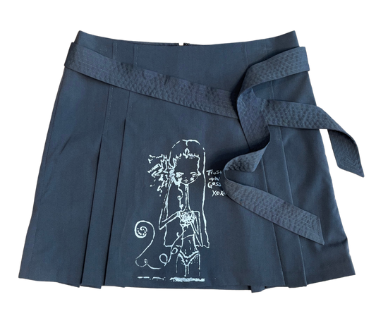 "trust the gossip" skirt