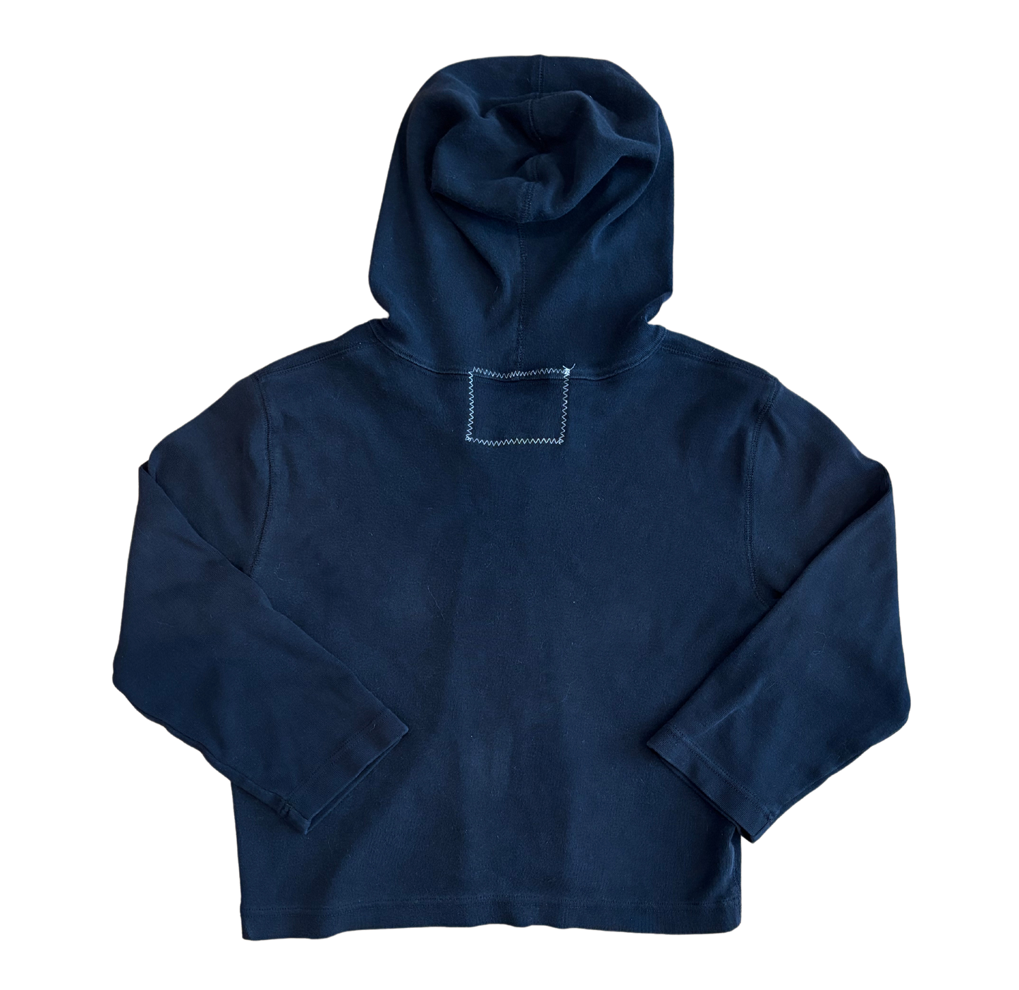 "trust the gossip" cropped zip-up