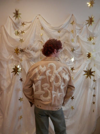 lucky star varsity jacket ੈ✩‧₊˚