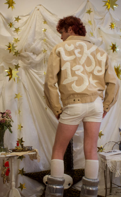 lucky star varsity jacket ੈ✩‧₊˚