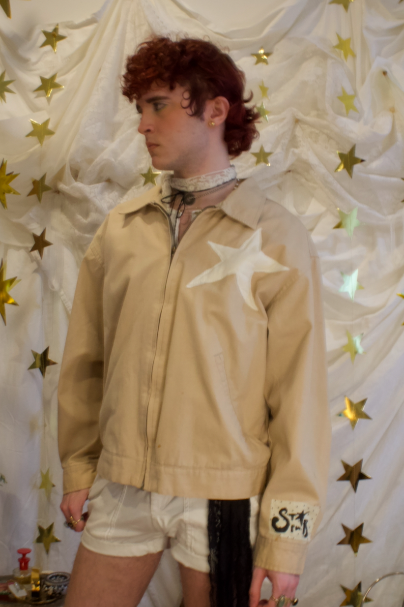 lucky star varsity jacket ੈ✩‧₊˚